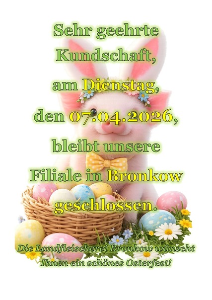 Ostern Bronkow 2026
