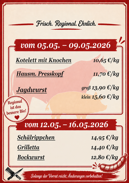 Angebote KW 19 + 20